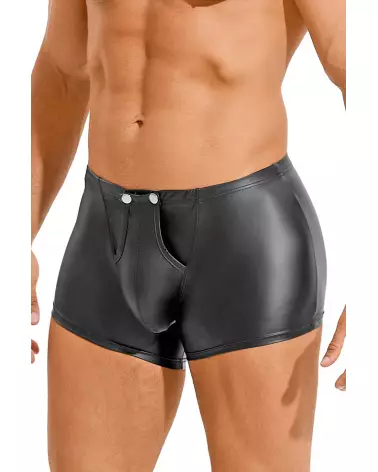 Boxer noir à pressions PARIS HOLLYWOOD taille L/XL pour homme-4