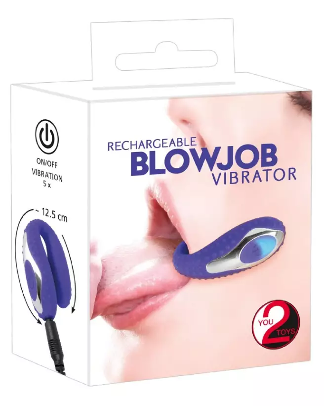 Blow Job Vibe Purple - Appareil de massage érotique You2Toys-1