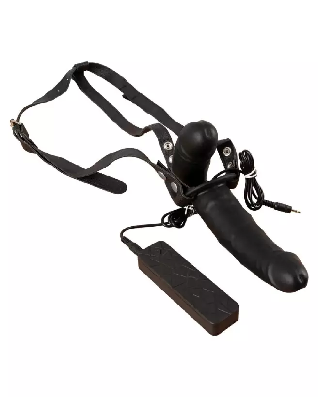 Double Thruster Harness You2Toys en action, godes ceintures de qualité pour plaisir partagé-4