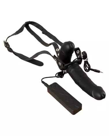 Double Thruster Harness You2Toys en action, godes ceintures de qualité pour plaisir partagé-4