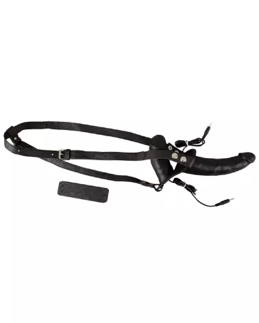 Double Thruster Harness You2Toys en action, godes ceintures de qualité pour plaisir partagé-5