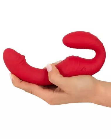 Image RC Strapless Strap-on 3 de You2Toys, gode ceinture double sans bretelles-7