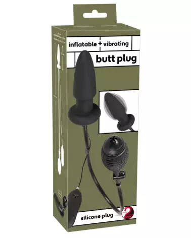 Image Plug Anal Vibrant Gonflable You2Toys - Sextoy Gonflable pour Plaisir Anal Intensifié-1