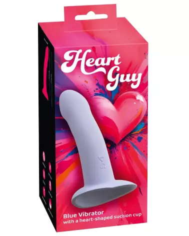 Image du Vibromasseur Bleu Heart Guy de You2Toys - Confort et Stimulation Intense-1