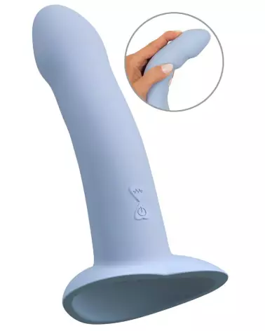 Image du Vibromasseur Bleu Heart Guy de You2Toys - Confort et Stimulation Intense-2