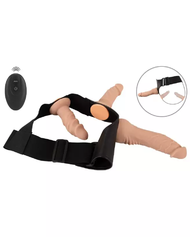 Strap-On Set RC Vibe 2 Dildos de You2Toys pour plaisir partagé et double pénétration-2