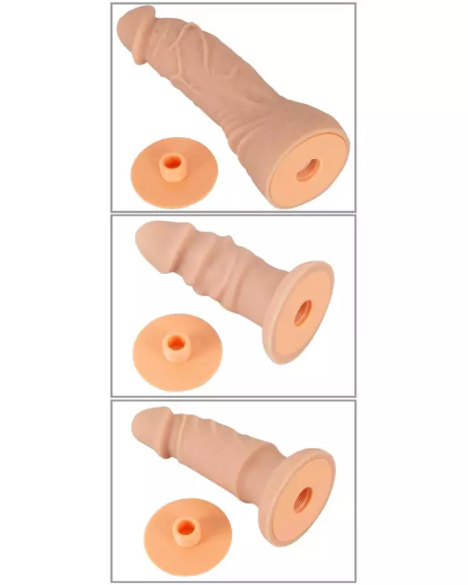 Strap-On Set RC Vibe 2 Dildos de You2Toys pour plaisir partagé et double pénétration-5
