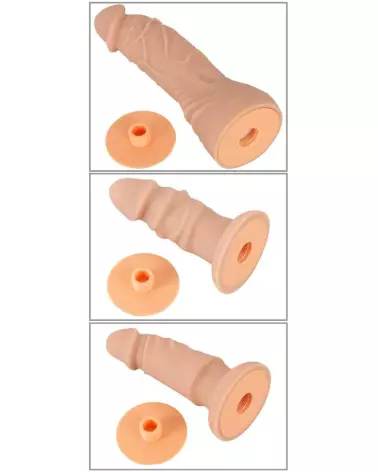 Strap-On Set RC Vibe 2 Dildos de You2Toys pour plaisir partagé et double pénétration-5