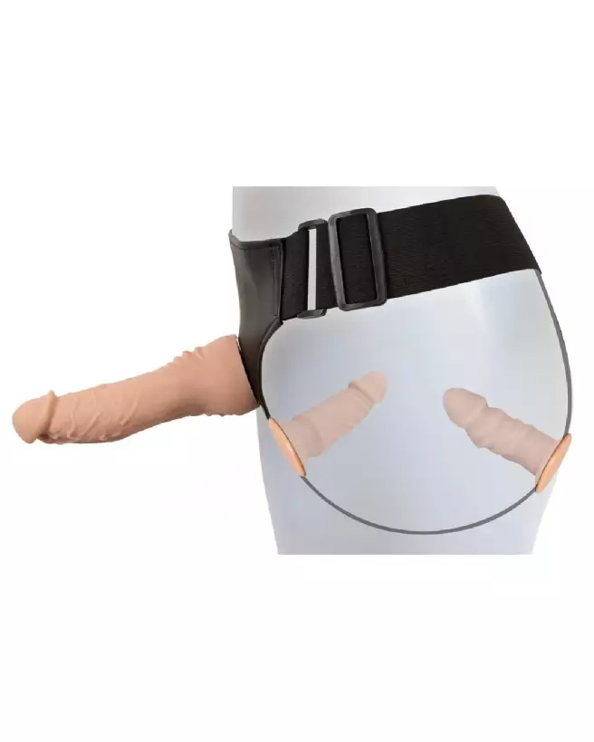 Strap-On Set RC Vibe 2 Dildos de You2Toys pour plaisir partagé et double pénétration-7