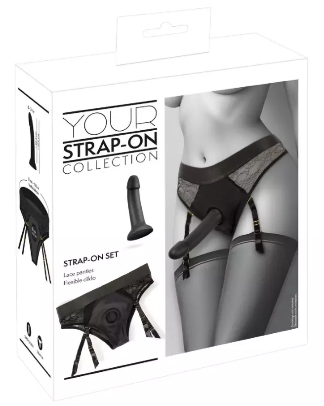 Image Strap-On Briefs & Dildo You2Toys pour jeux de rôle et plaisir ajustable-1