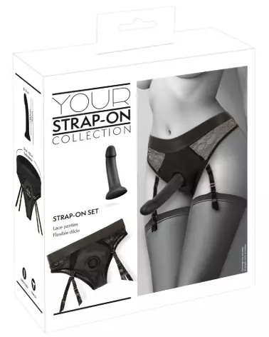 Image Strap-On Briefs & Dildo You2Toys pour jeux de rôle et plaisir ajustable-1