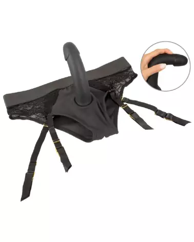 Image Strap-On Briefs & Dildo You2Toys pour jeux de rôle et plaisir ajustable-2