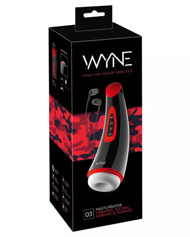 Image du WYNE Masturbator 03, jouet pour plaisir intime optimisé-1