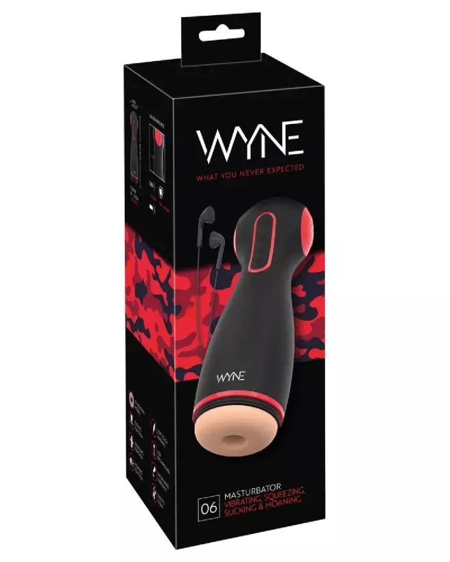 Image du WYNE Masturbator 06 - Masturbateur ergonomique et réaliste pour plaisir masculin intensifié-1