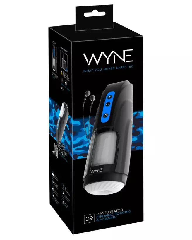 Image du WYNE Masturbator 09, jouet intime réaliste pour homme, design discret et ergonomique-1