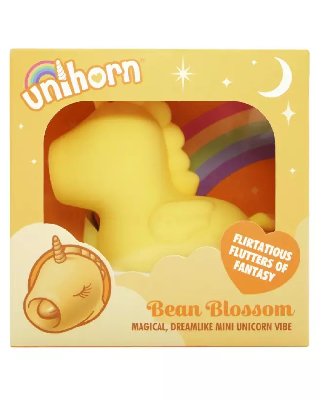 Image du stimulateur clitoridien Unihorn Bean Blossom, compact et puissant-1