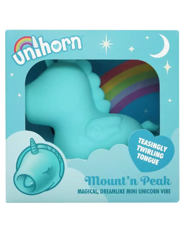 Image du stimulateur clitoridien Unihorn Mount'n Peak, design ergonomique et efficace-1