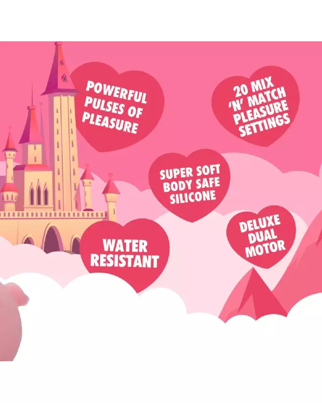 Image du stimulateur clitoridien Unihorn Heart Throb, compact et ergonomique-6
