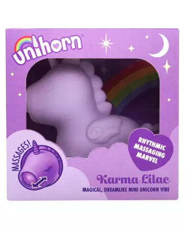 Image Unihorn Karma Lilac, stimulateur clitoridien performant et élégant-1