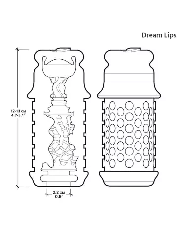 Photo du masturbateur Dream Sleeve Lips par The Handy, sensation réaliste et design innovant-5