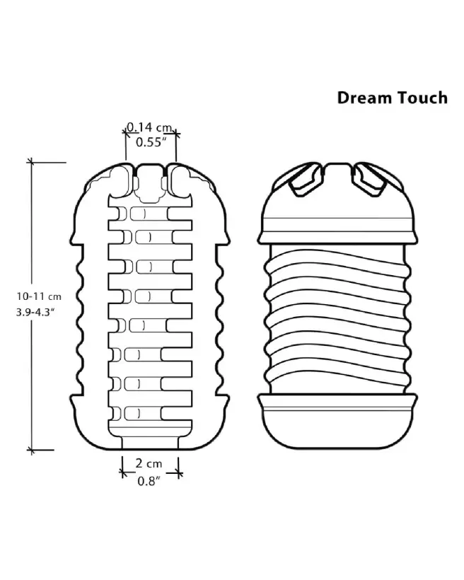 Masturbateur Dream Sleeve Touch de The Handy pour expérience réaliste et tactile-5
