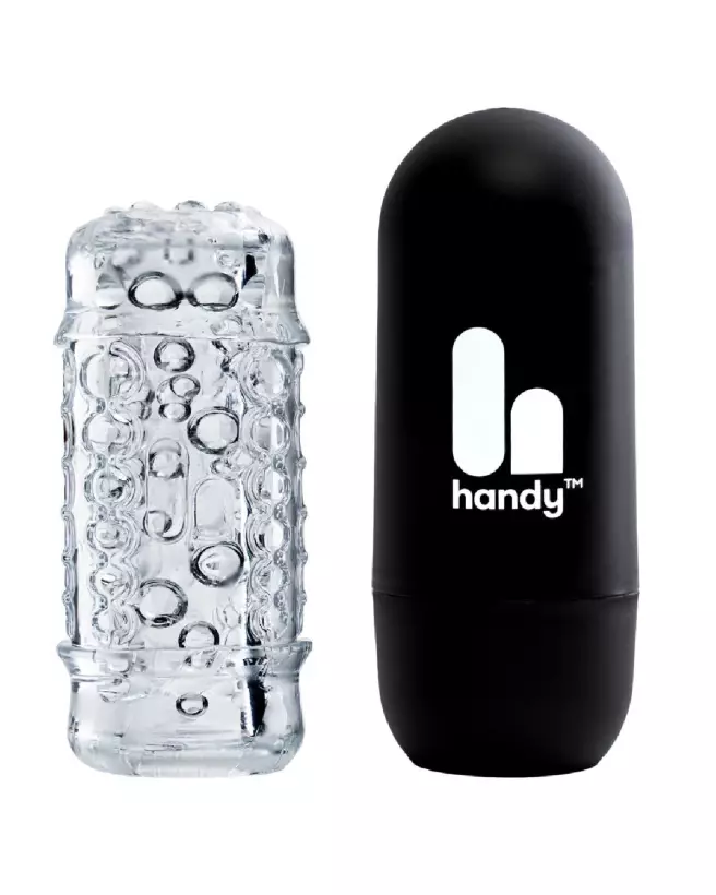 Image du Masturbateur Mermaid Sleeve Pearl par The Handy - stimulation intense avec perles intégrées-2