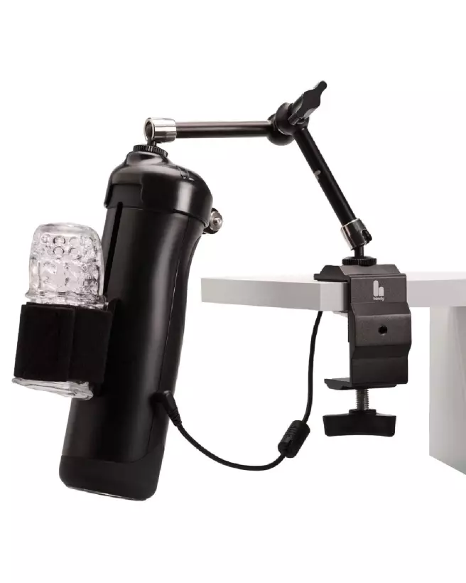 The Handy Handsfree Desk Mount masturbateur ergonomique et discret-6