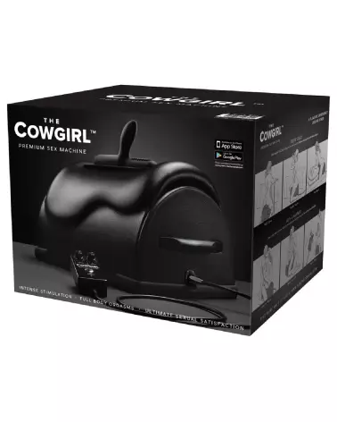 The Cowgirl Premium Riding Sex Machine vue de côté en action-1