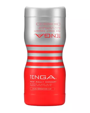 Image du Tenga Dual Sensation Cup, masturbateur haut de gamme TENGA pour plaisir intense-1