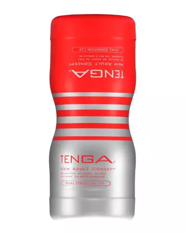 Image du Tenga Dual Sensation Cup, masturbateur haut de gamme TENGA pour plaisir intense-2