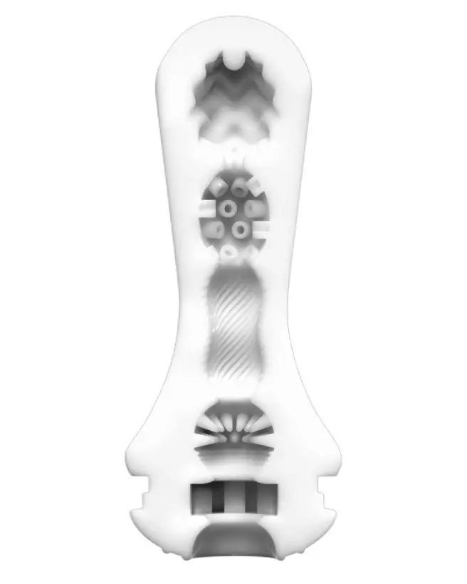 Image du masturbateur Tenga Flex Silky White - plaisir et innovation-6