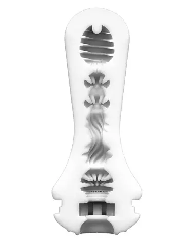Image du Masturbateur TENGA Flex Rocky Black, design innovant et ergonomique pour une stimulation maximale-3