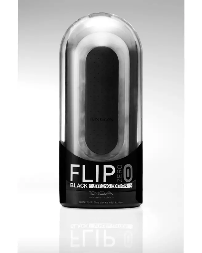 Image du TENGA Flip 0 Zero Black, masturbateur innovant et discret-1