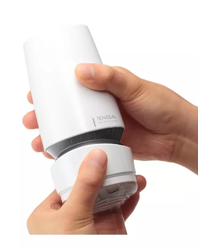 Image du Tenga Aero Silver Ring, masturbateur ajustable de TENGA-5