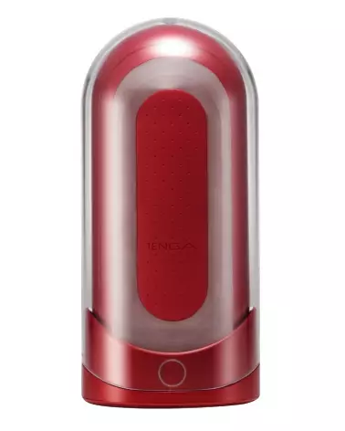 Image du Flip 0 Red Warmer de TENGA, masturbateur chauffant haut de gamme-1