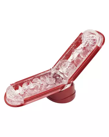 Image du Flip 0 Red Warmer de TENGA, masturbateur chauffant haut de gamme-5