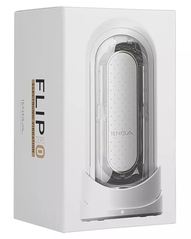 Image du Tenga Flip Zero Electronic Vib, masturbateur avancé pour plaisir masculin-1