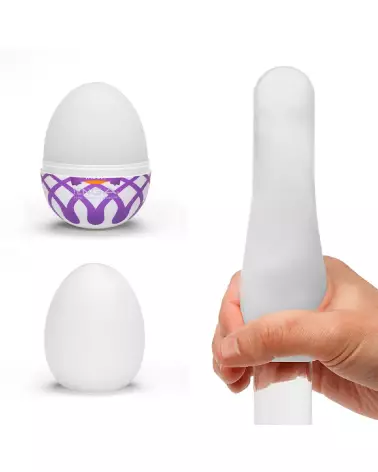 Image du Tenga Egg Mesh, masturbateur compact de TENGA pour plaisir intense-3