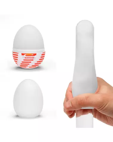 Image du masturbateur TENGA Egg Tube Single, sextoy discret et efficace pour homme-3