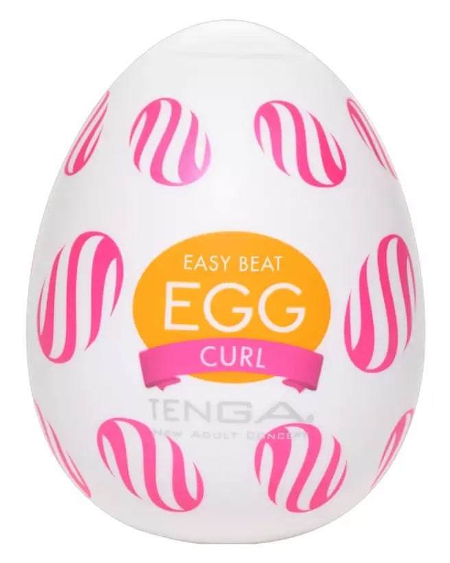 Image du Tenga Egg Curl, masturbateur innovant de TENGA-1