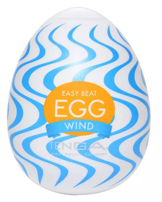 Image du Tenga Egg Wind Single, masturbateur discret et efficace-1