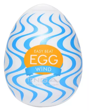 Image du Tenga Egg Wind Single, masturbateur discret et efficace-1