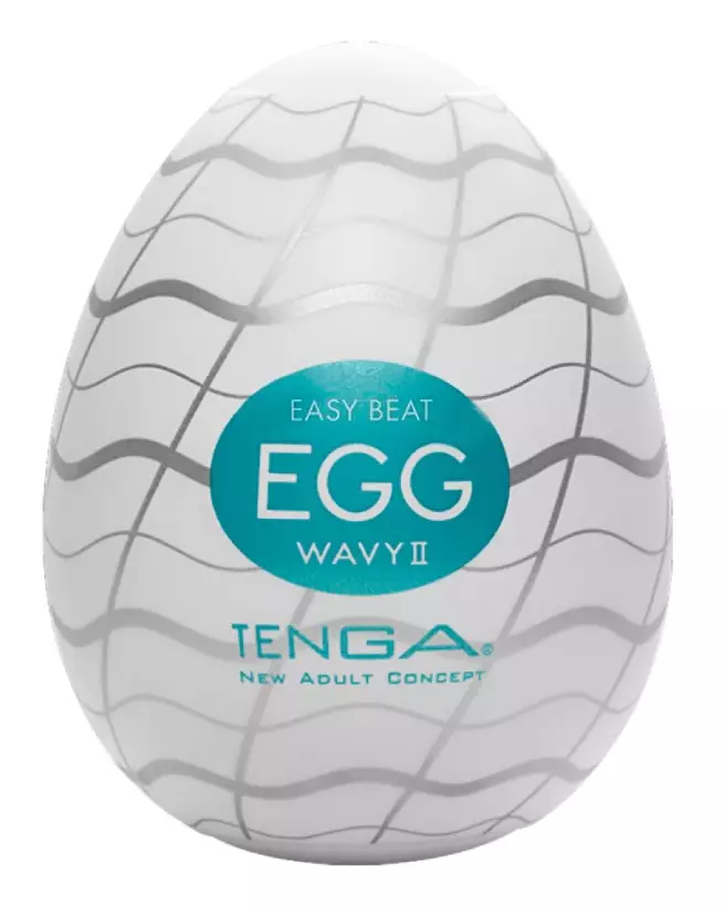 Image du masturbateur Tenga Egg Wavy II - Stimulation intense et discrète-1