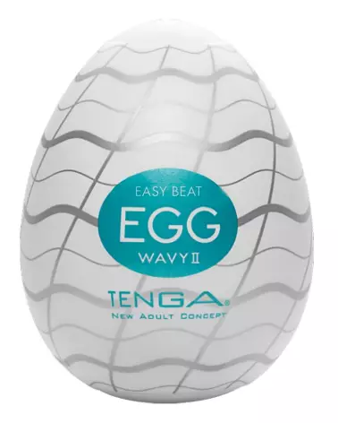 Image du masturbateur Tenga Egg Wavy II - Stimulation intense et discrète-1