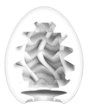 Image du masturbateur Tenga Egg Wavy II - Stimulation intense et discrète-2