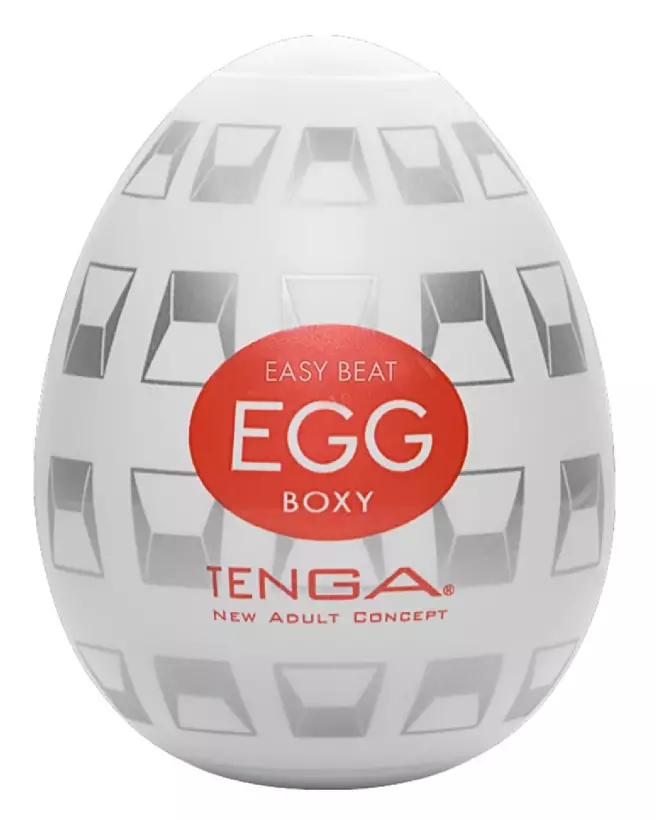Image du Tenga Egg Boxy Single, masturbateur compact et discret par TENGA-1