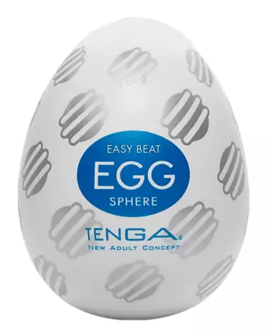 Image du Tenga Egg Sphere Single, masturbateur innovant de TENGA-1