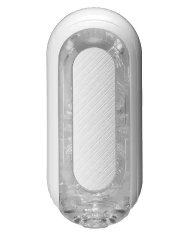 Image du Tenga Zero Gravity White, masturbateur discret et innovant de TENGA-2