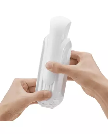 Image du Tenga Zero Gravity White, masturbateur discret et innovant de TENGA-6