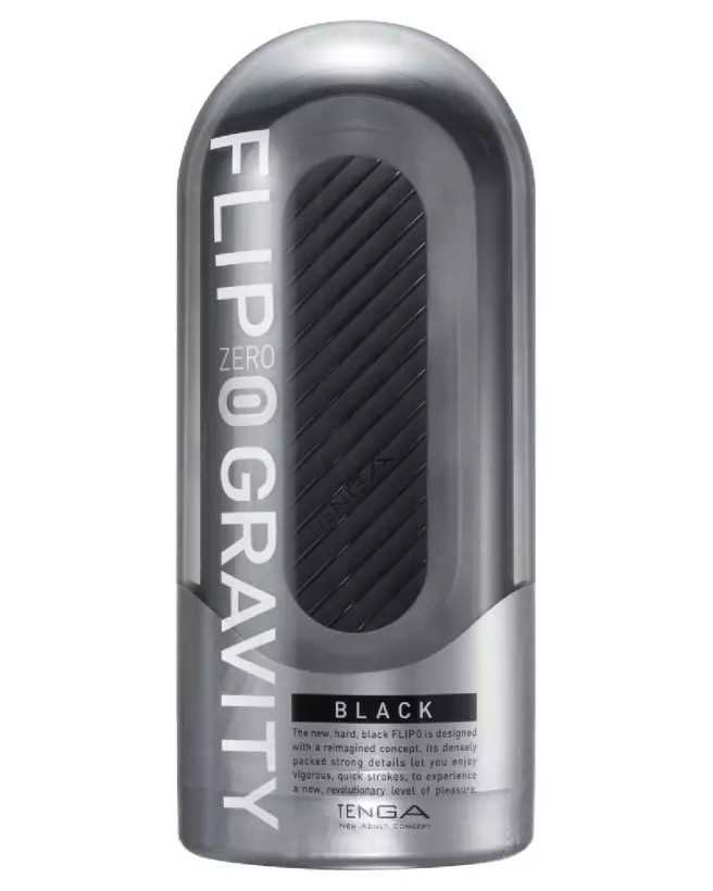 Image du TENGA Zero Gravity Black, masturbateur innovant pour plaisir intense-1